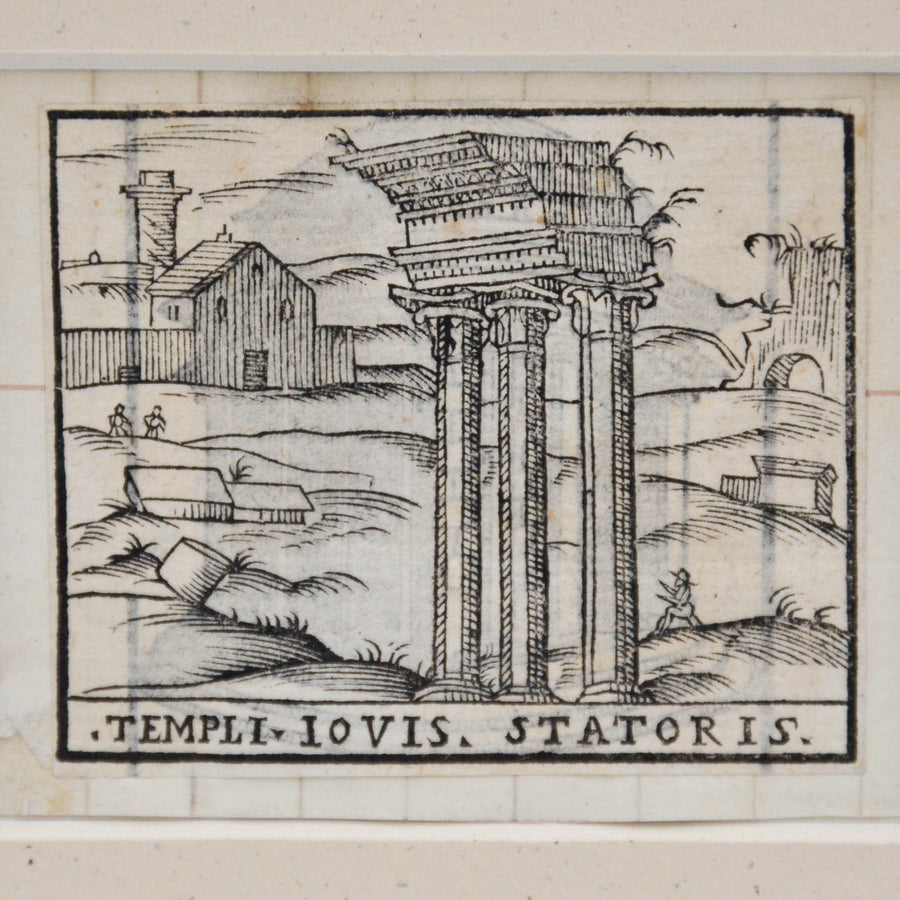 16th Century Italian Architecture Templ. Louis Statoris Matted