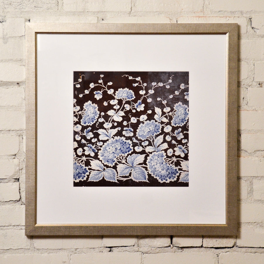 Fabric Design Painting Large Framed 1