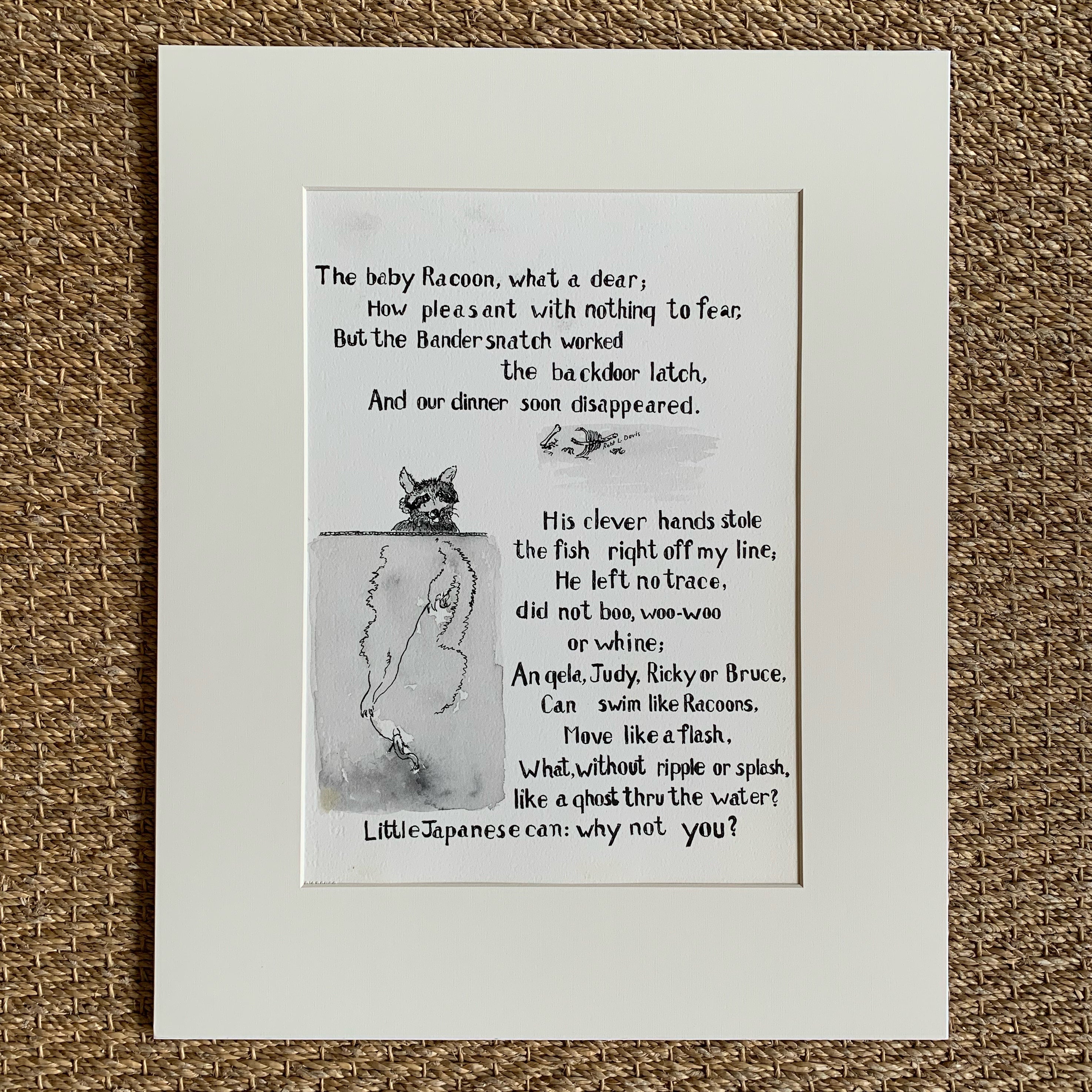 Nursery Rhymes Matted 11 Prints Charming Soho