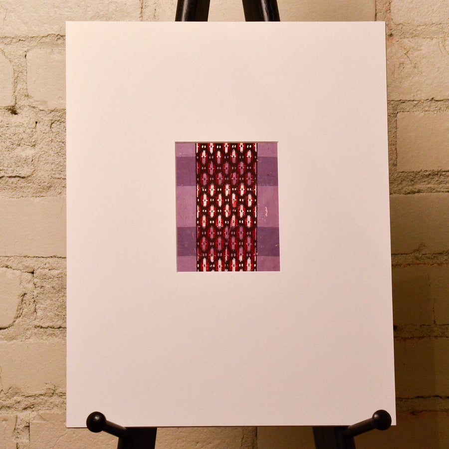 Fabric Design Paintings (Matted)