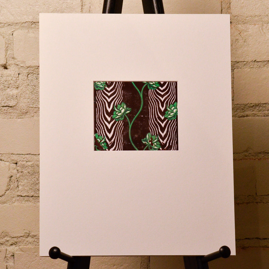 Fabric Design Paintings (Matted)