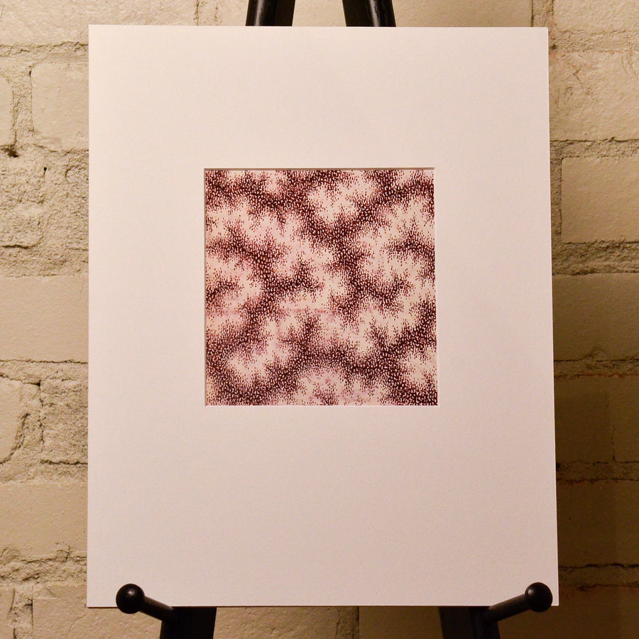 Fabric Design Paintings (Matted)