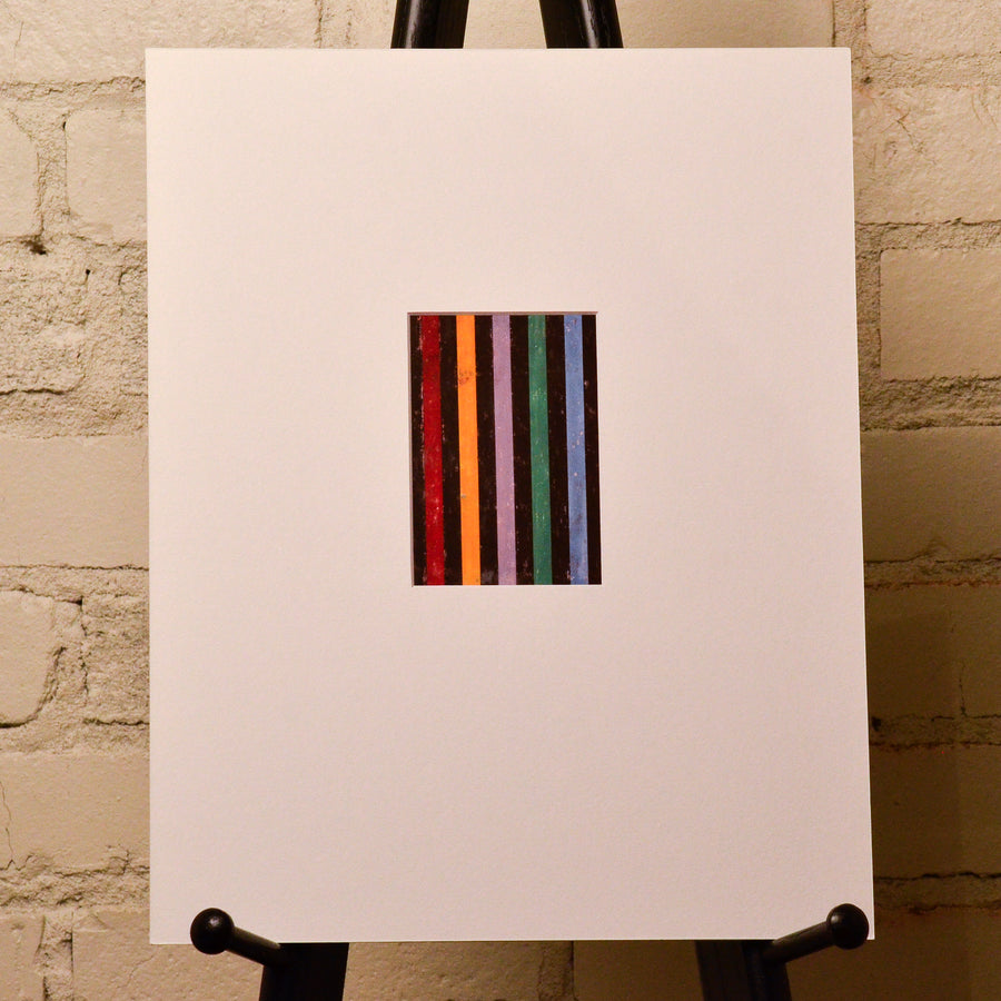 Fabric Design Paintings (Matted)