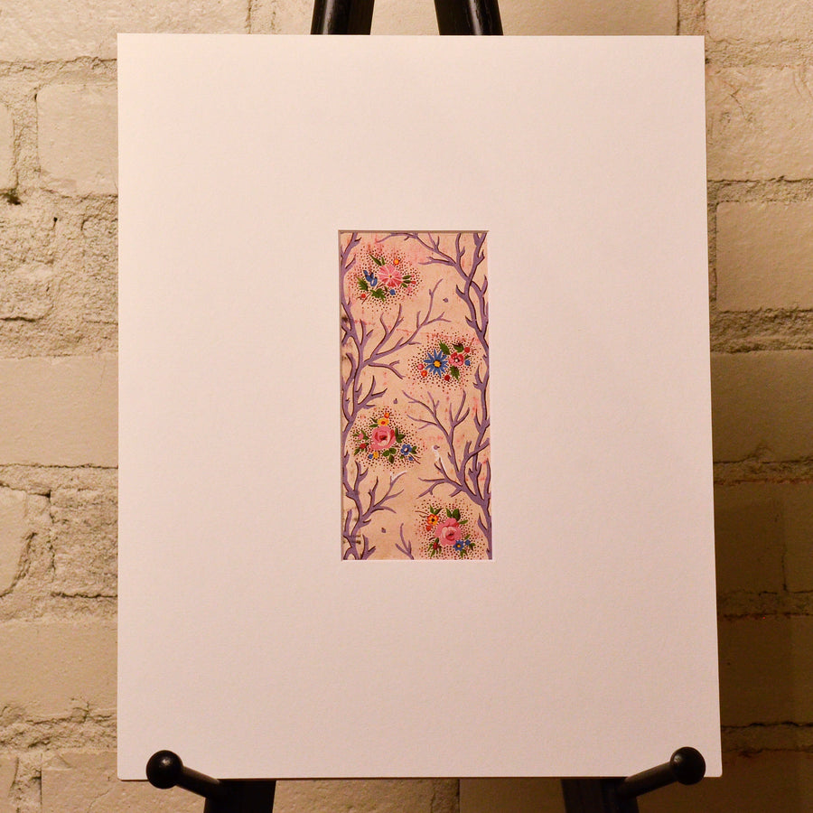 Fabric Design Paintings (Matted)