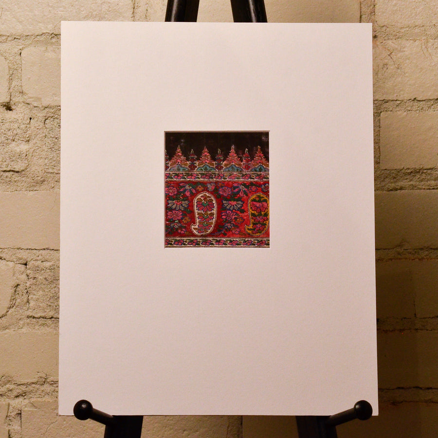 Fabric Design Paintings (Matted)