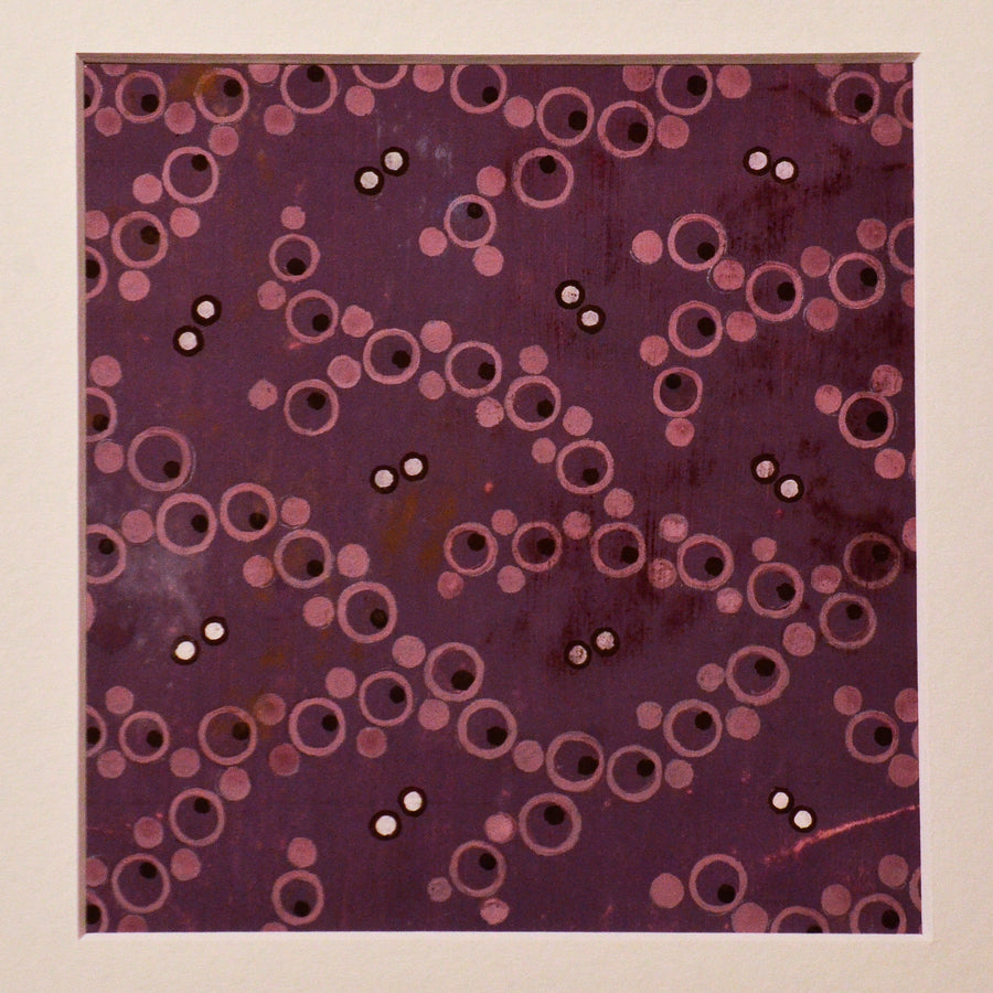 Fabric Design Paintings (Matted)