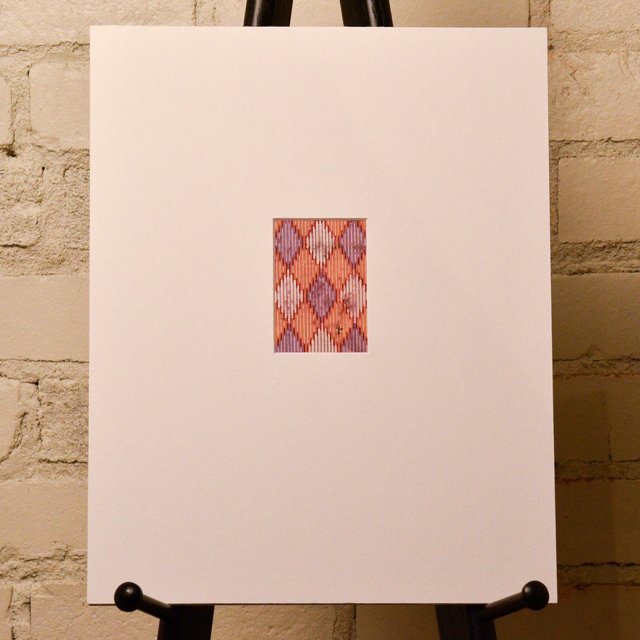 Fabric Design Paintings (Matted)
