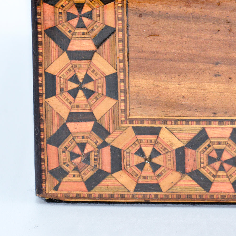 Antique British Tunbridgeware Box B4344